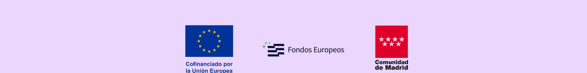Con la cofinanciación de la Unión Europea, los Fondos Europeos y la Comunidad de Madrid
